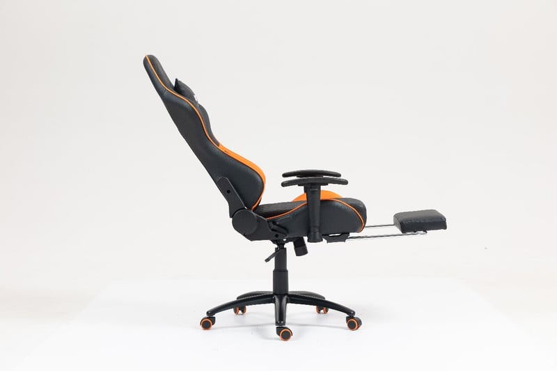قيمنق تشير BETA RACING Black PVC Molded Foam 4D Armrest Butterfly Mechanism - 9