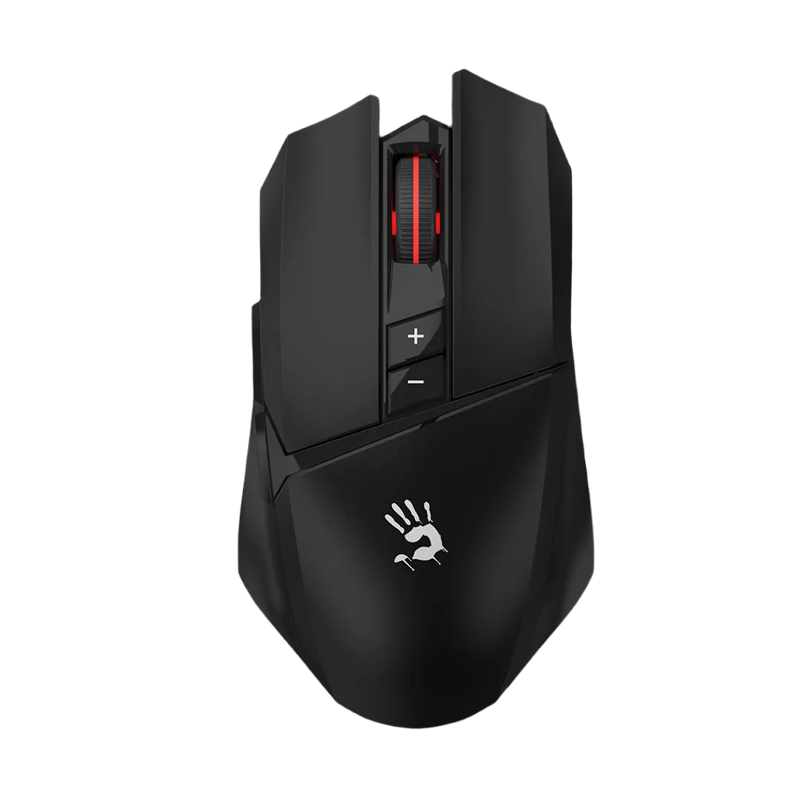 ماوس Bloody R36 Ultra 12000 DPI Dual Mode Wireless RGB قيمنق أسود - 3