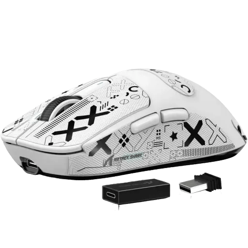 ماوس Attack Shark X3 Pro 26000 DPI Dual-Mode Black - 4