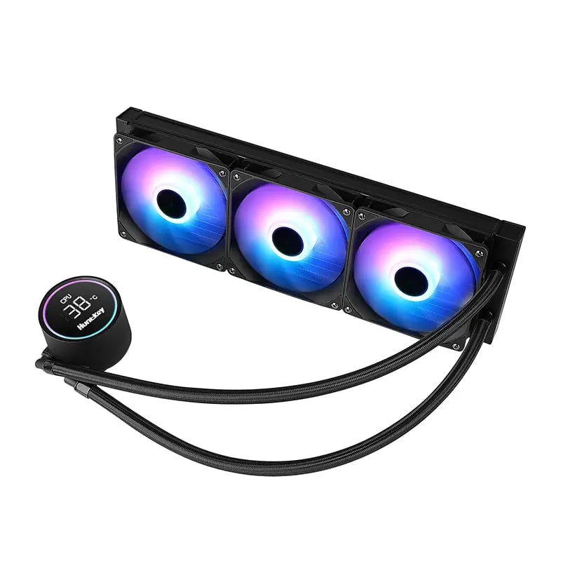 مبرد Huntkey Shark GX360R 360mm AIO سائل 300W ARGB - 4