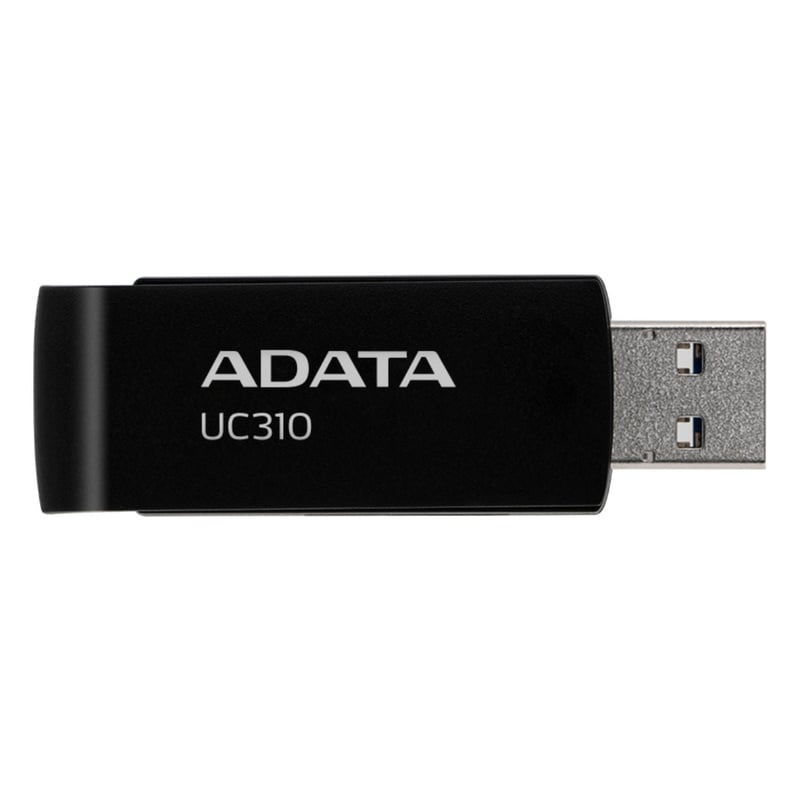 فلاش ADATA UC310 64GB USB 3.2 Gen1 Capless Swivel أبيض - 2