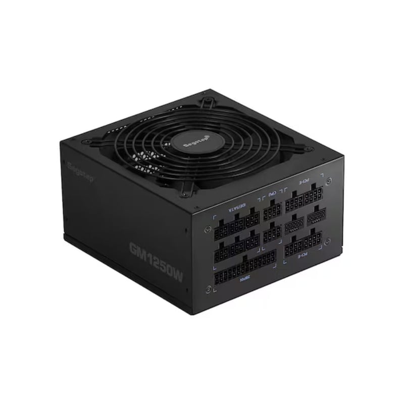 Segotep GM1250W 1250W 80+ Gold Full Modular, PCIe 5.1 & ATX 3.1 - Black - 3