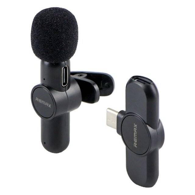 Remax K09 Wireless Type-C Microphone Portable - 2