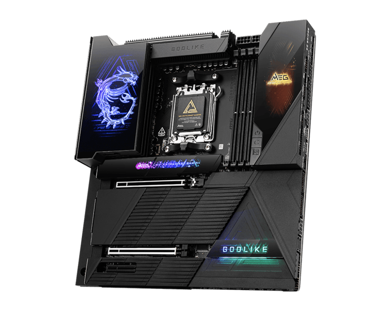MSI MEG X870E Godlike E-ATX Motherboard AM5 DDR5 Black - 10