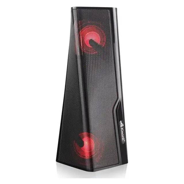 Kisonli Q8S 2.0 Channel 10W Bluetooth Speaker Gray - 1