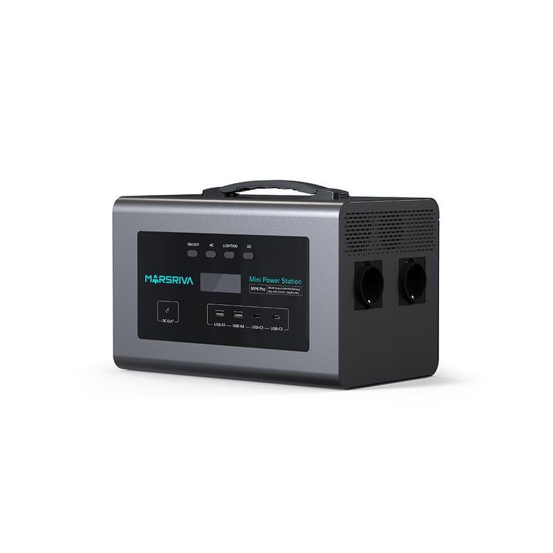 Marsriva MP6 Pro 600W Portable Power Station 627.2Wh LiFePO4 - 2