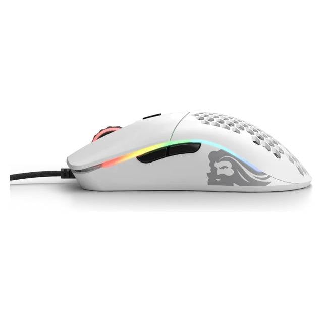 ماوس Glorious Model O 12000 DPI سلكي RGB أبيض - 2