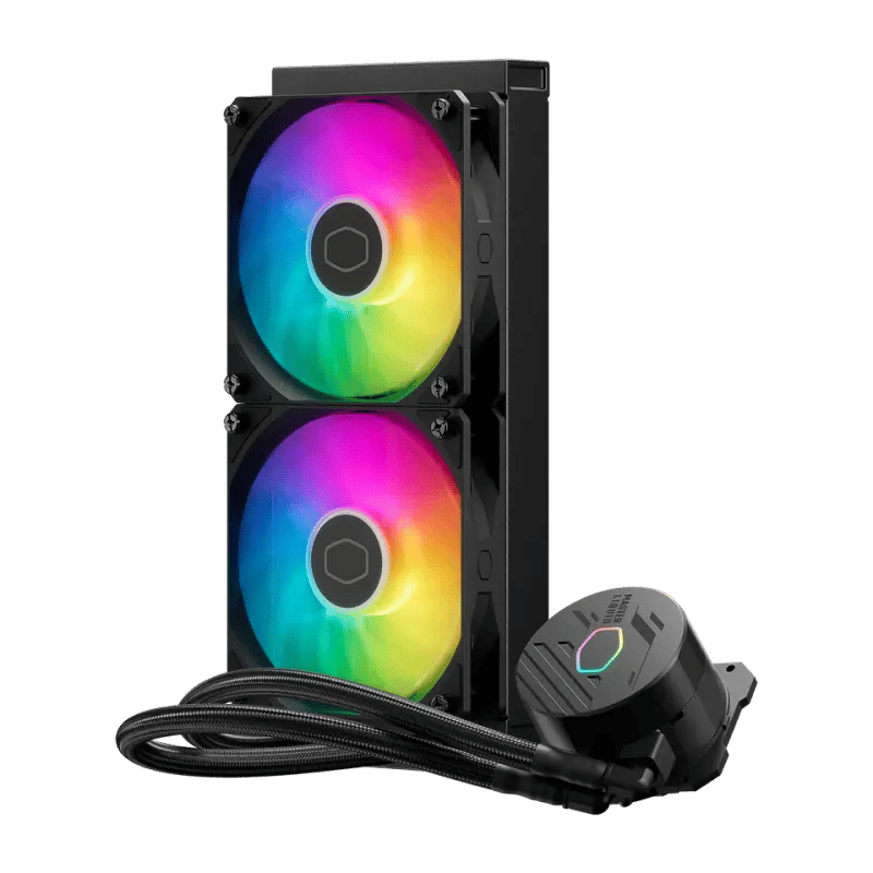 مبرد Cooler Master Core 240mm AIO سائل ARGB أسود - 3