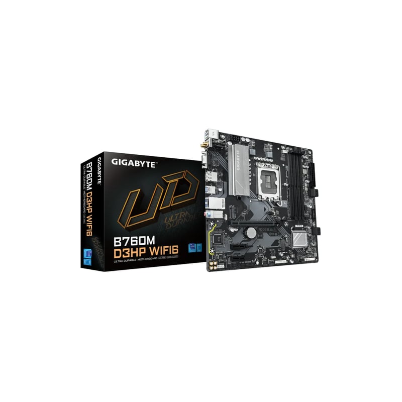 لوحة أم Gigabyte B760M D3HP LGA1700 DDR5 Micro-ATX - 1