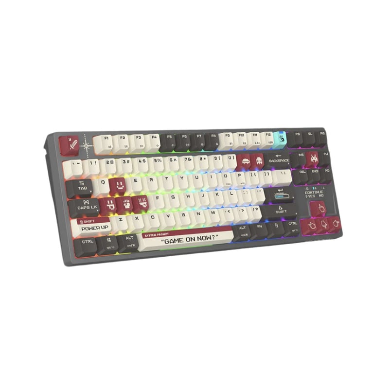 Bloody WS87 TKL Mechanical Keyboard Pixels Red Dual-Mode - 3