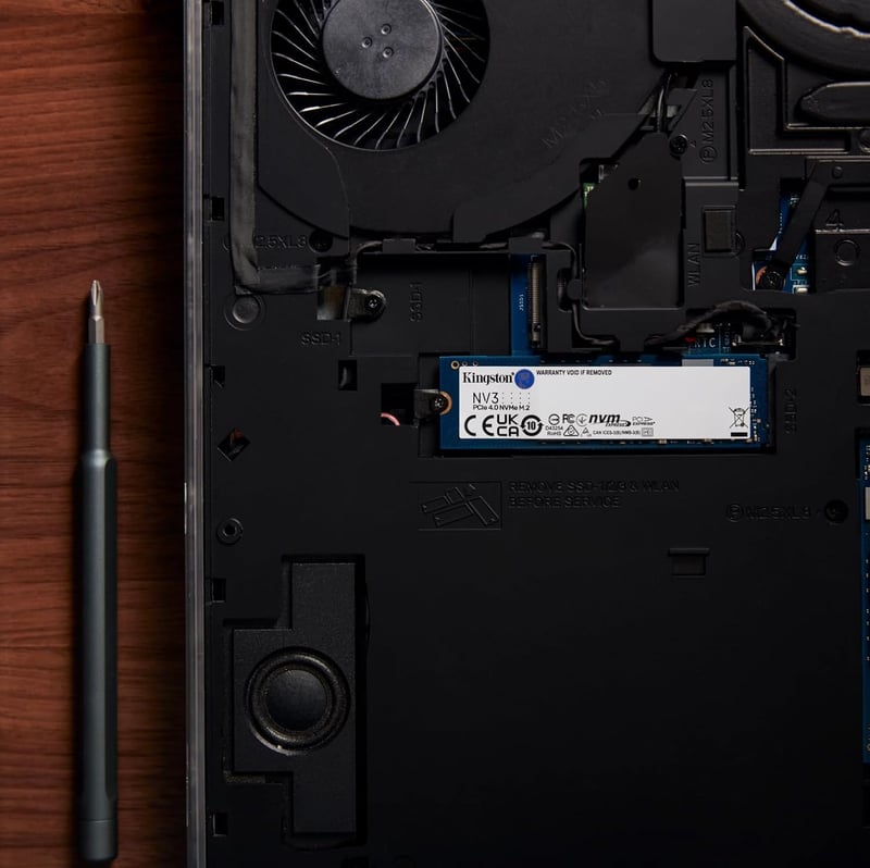 Kingston NV2 1TB NVMe M.2 PCIe 4.0 Internal SSD - 5