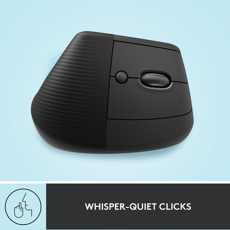 ماوس Logitech Lift Vertical Ergonomic 4000 DPI لاسلكي وردي - 30