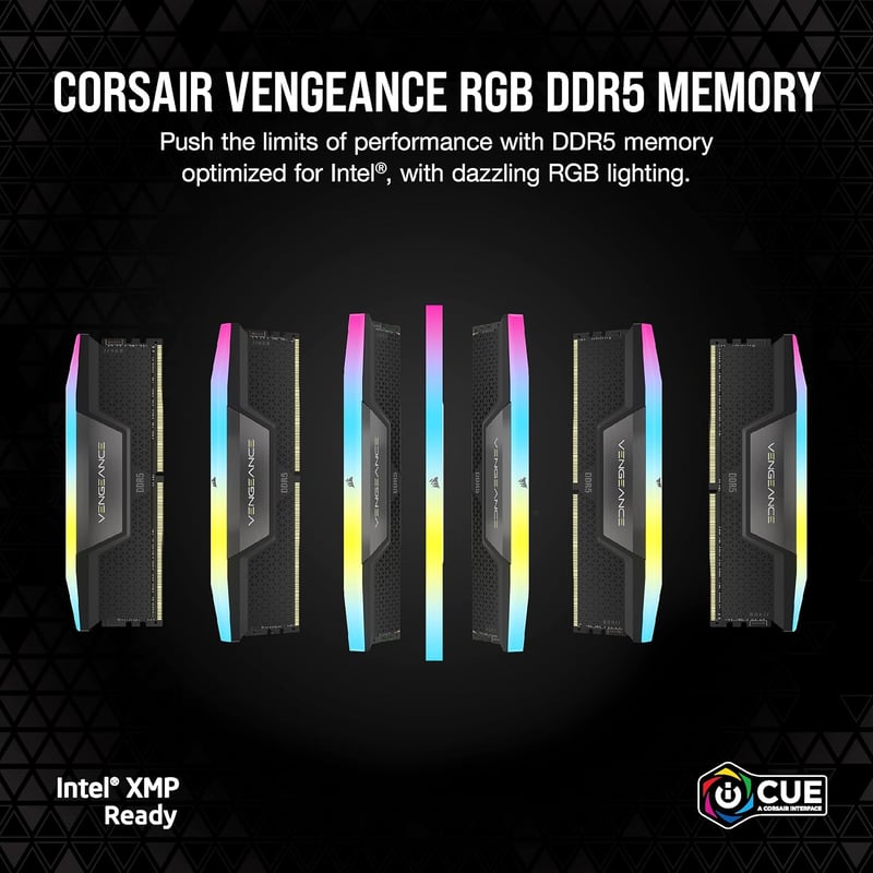 Corsair Vengeance RGB 32GB (2x16GB) DDR5 6800MHz CL40 - 6