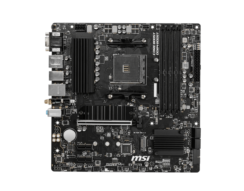 MSI B550M PRO-VDH WIFI AM4 Micro-ATX DDR4 Motherboard - 3