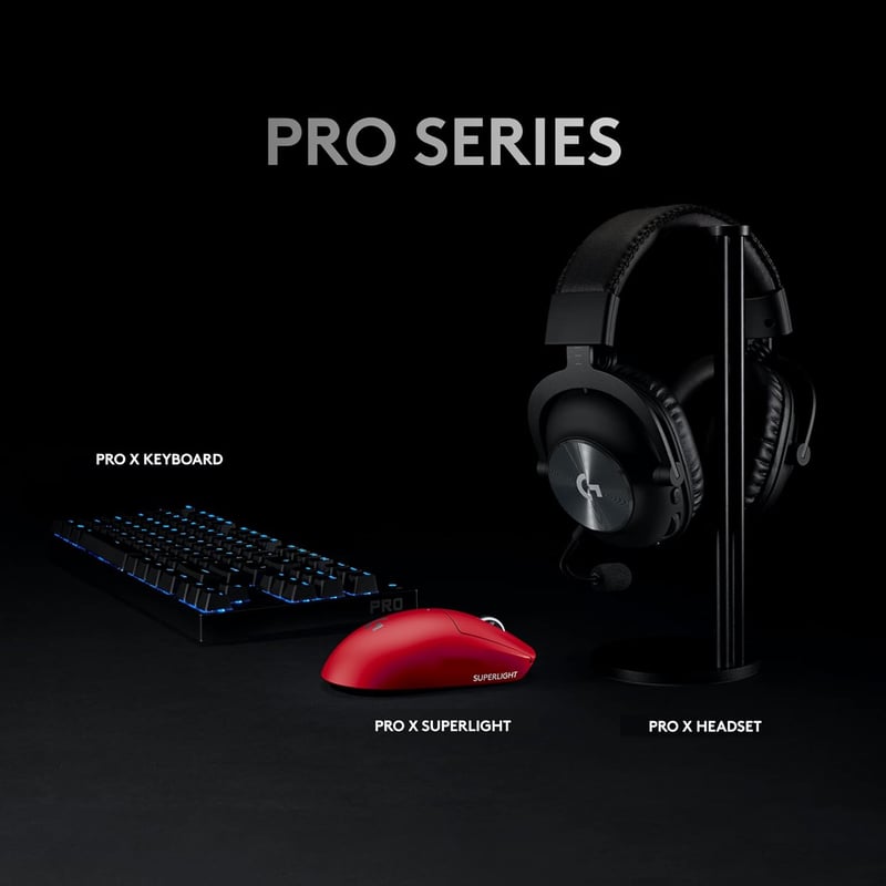 ماوس Logitech G Pro X Superlight 25600 DPI لاسلكي وردي - 32