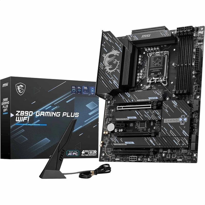 لوحة أم MSI Gaming Plus Z890 WiFi LGA1851 DDR5 ATX - 1