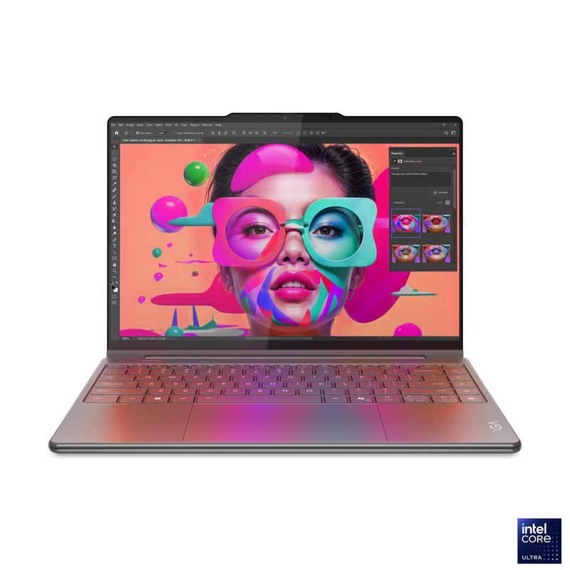 Lenovo Yoga 9 2-in-1 14ILL10 - 14" WQXGA 120Hz Touchscreen - Intel Core Ultra 7 258V - 32GB RAM - 1TB SSD - Shared - Windows 11 Home - Blue - 3