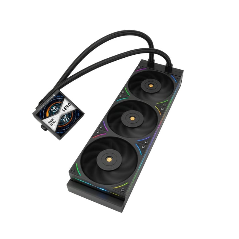 Thermalright Hyper Vision 360 UB AIO Liquid Cooler 360mm RGB Black - 8