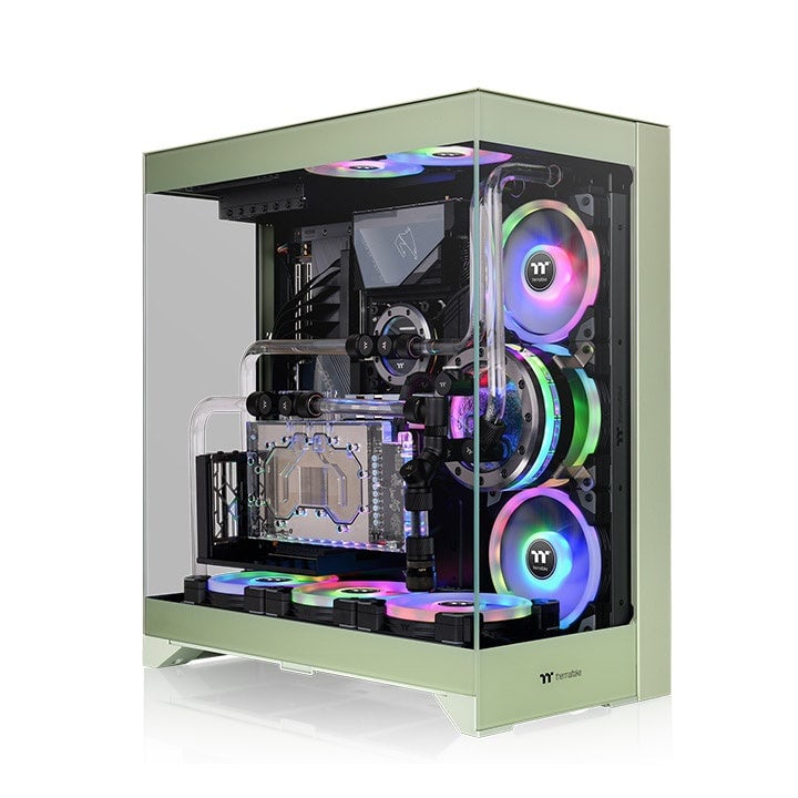 كيس Thermaltake CTE E550 TG Mid-Tower ATX أبيض - 17