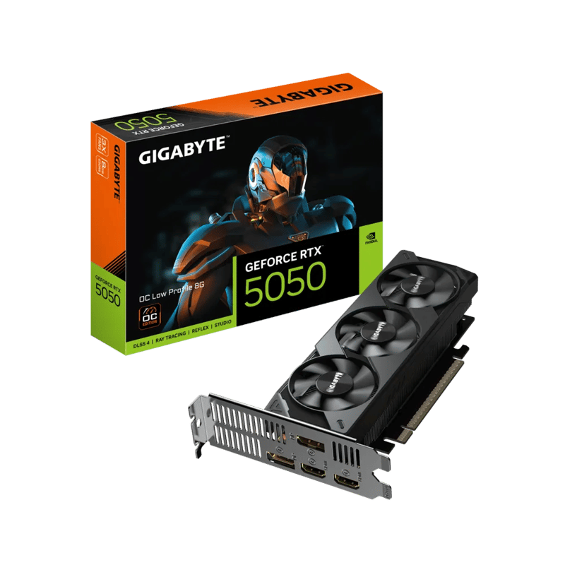 كارت شاشة Gigabyte GeForce RTX 5050 8GB GDDR6 Gaming OC Edition - 8