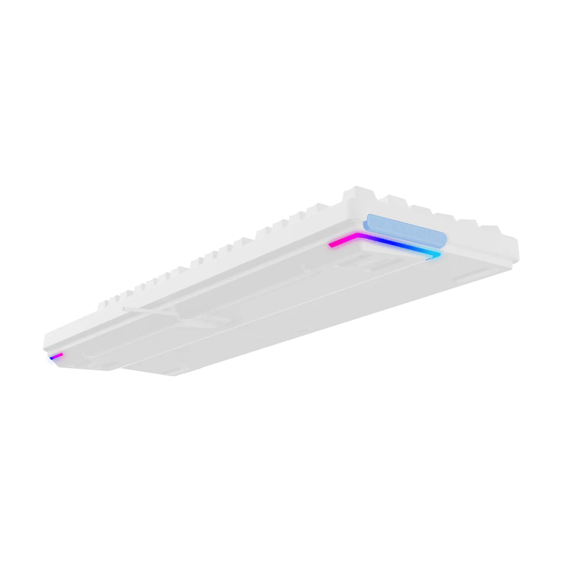 كيبورد Rapoo V500 Pro Full-Size ميكانيكي سلكي RGB أبيض - 7