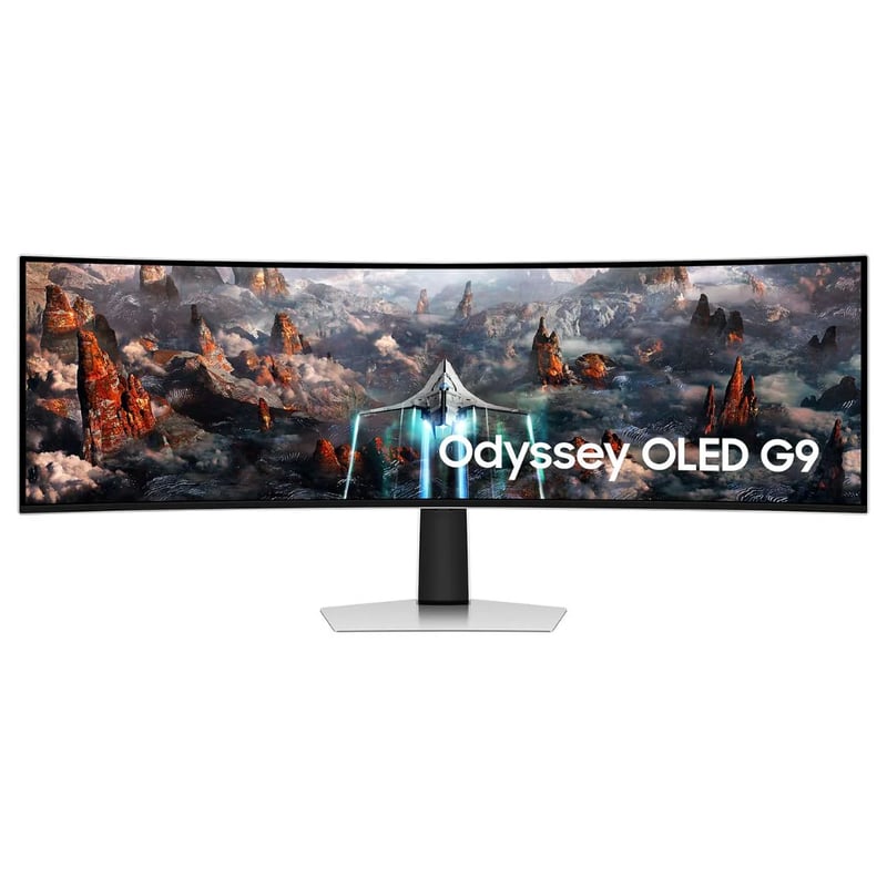 Samsung Odyssey G9 49" 5120x1440 240Hz QD-OLED Curved Monitor - 8