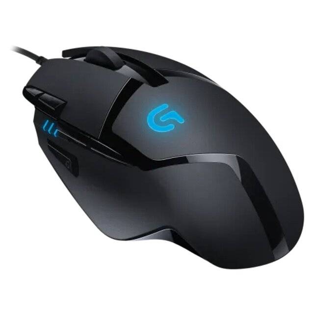 ماوس Logitech G402 Hyperion Fury 4000 DPI سلكي أسود RGB - 3