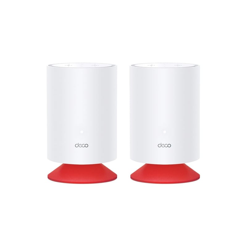 راوتر TP-Link Deco Voice X20 AX1800 Wi-Fi 6 ثنائي النطاق 2-Pack - 4