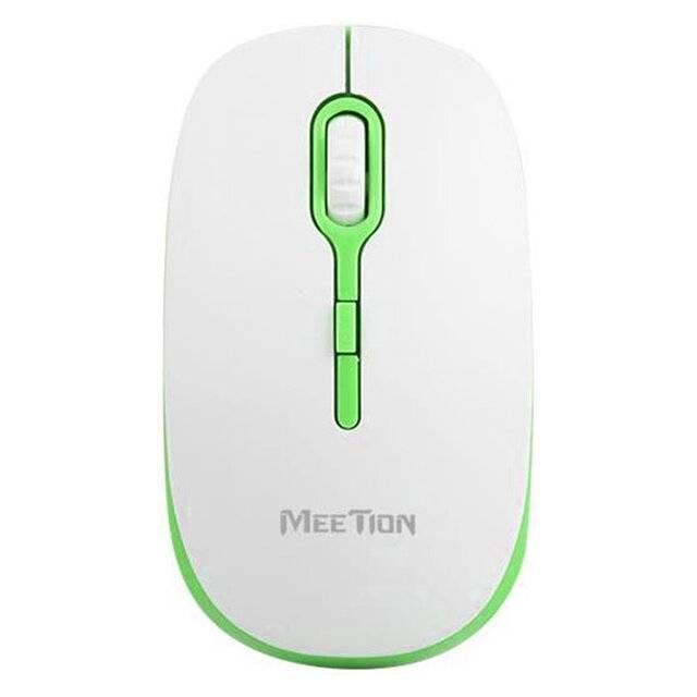 Meetion R547 Wireless Ergonomic Mouse - Green - 5
