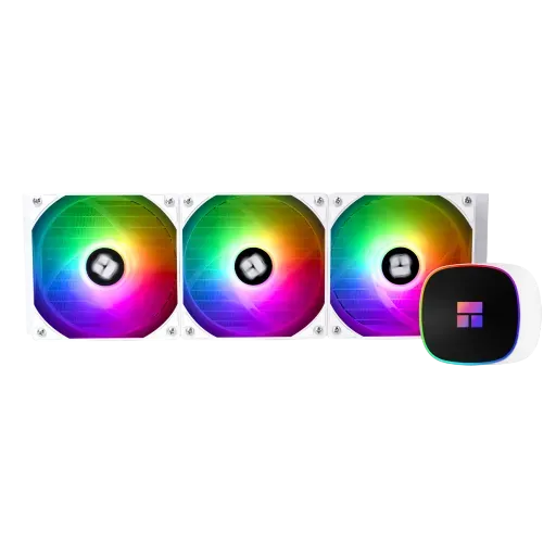 مبرد Thermalright Frozen Horizon 360mm AIO سائل ARGB أبيض - 1