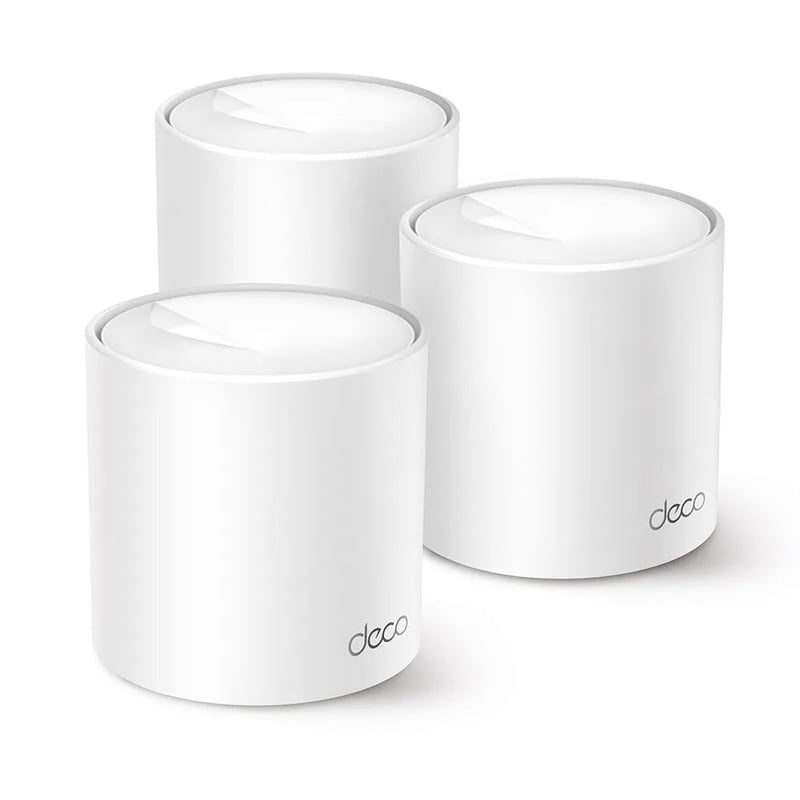 TP-Link Deco X10 AX1500 3-Pack WiFi 6 Dual-Band Mesh System - 3