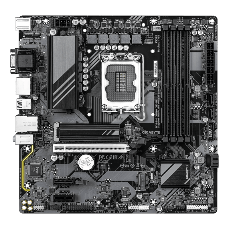لوحة أم Gigabyte B760M-DS3H B760 LGA1700 Micro-ATX - 11