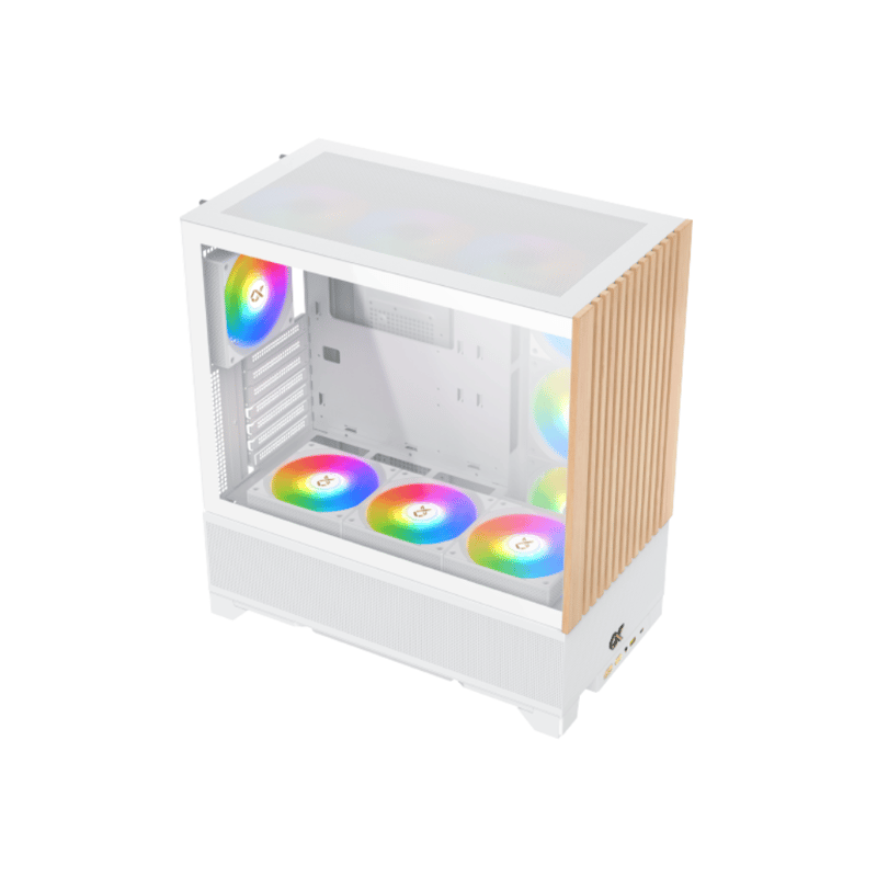 كيس Xigmatek Endorphin WD Mid-Tower ATX أبيض - 6