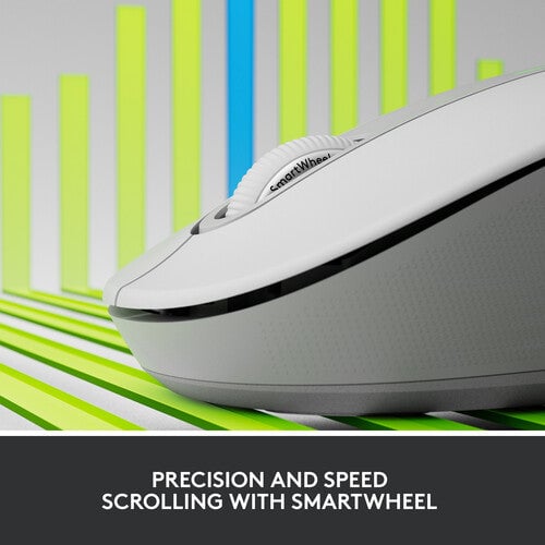 ماوس Logitech Signature M650 4000 DPI لاسلكي رمادي - 5