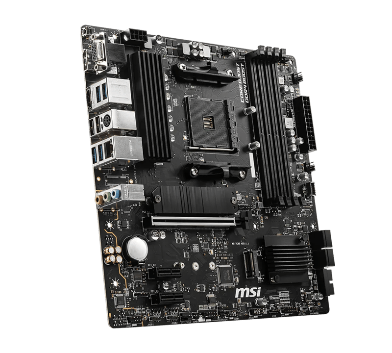 MSI B550M PRO-VDH AM4 Micro-ATX DDR4 Motherboard - 3