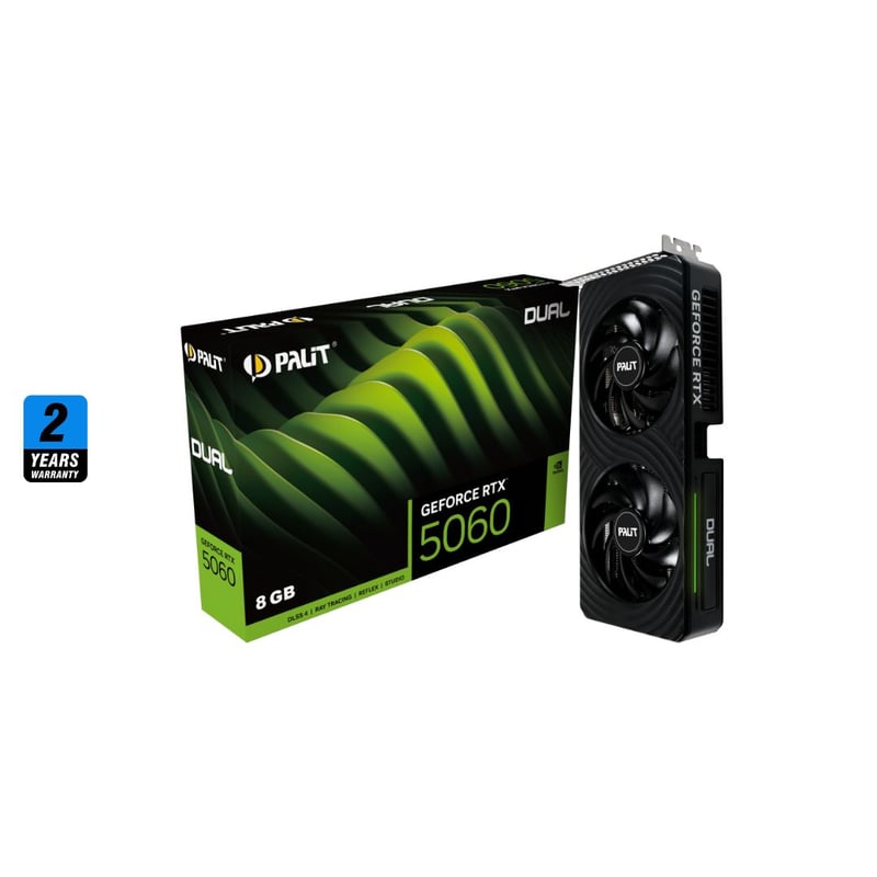 Palit GeForce RTX 5060 8GB GDDR7 Dual - 11