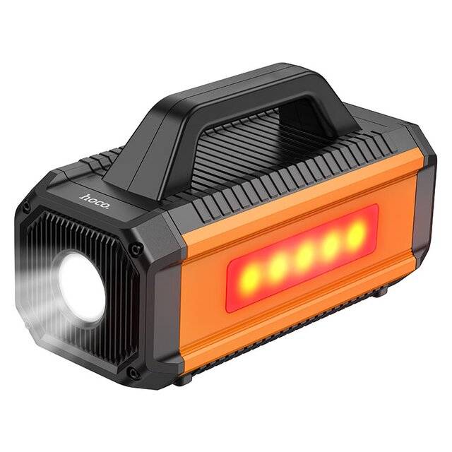 سمارت باور بانك Hoco QS4 10000mAh Jump Starter Air Pump أسود - 2