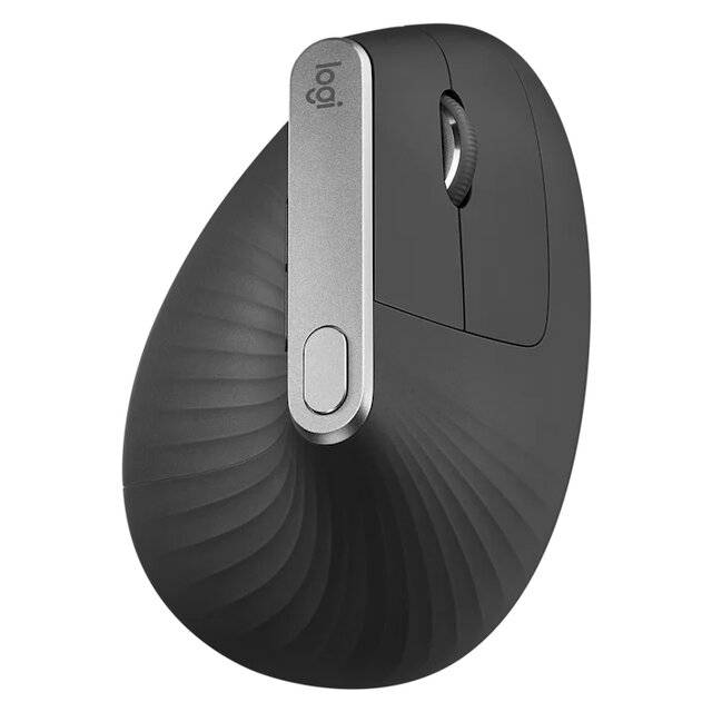 ماوس Logitech MX Vertical 4000 DPI Dual-Mode أسود - 1