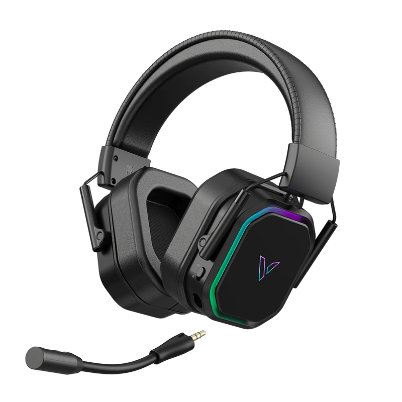 سماعات Rapoo VH850 Dual-Mode مع ميكروفون أسود - 4