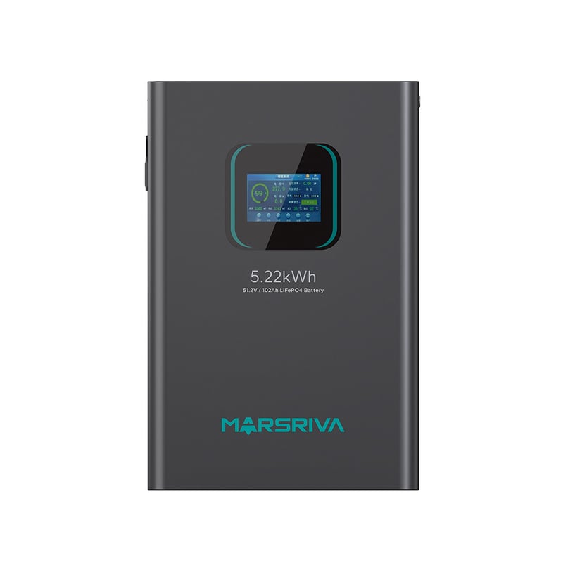 Marsriva LiFePO4 Battery MR-LFP48-100-WMD 5.22kWh 48V - 2
