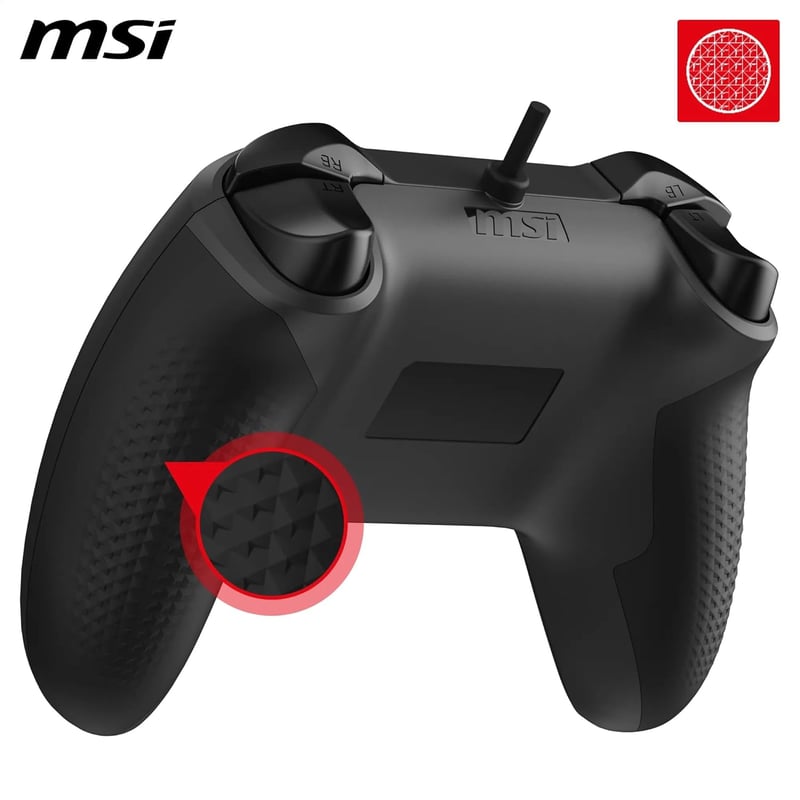 MSI Force GC200 Wired Gamepad Controller White - 5