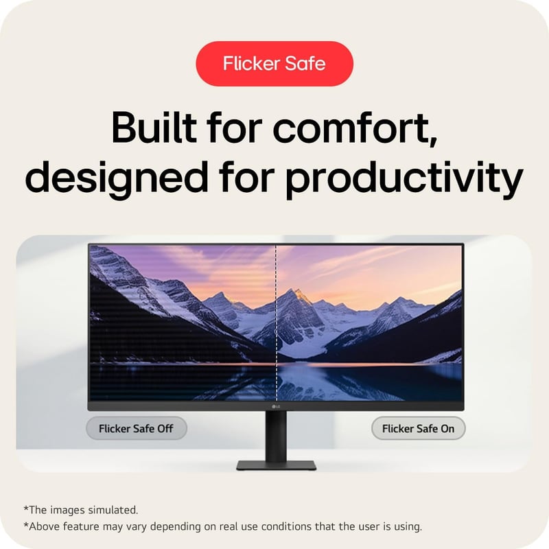 LG 34U511A-B 34" UltraWide 21:9 WFHD 100Hz IPS Monitor (sRGB 99% / AMD FreeSync) - 11
