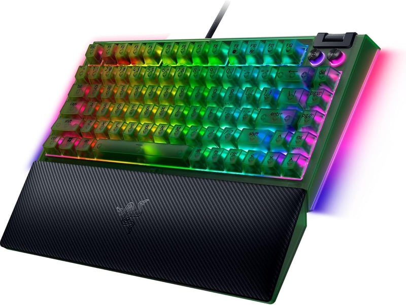 كيبورد Razer BlackWidow V4 75% Orange Tactile Hot-Swappable USB-C RGB - 3
