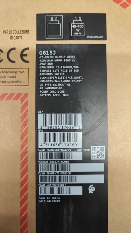 ASUS ROG Strix G16 16.0″ Core i5-13450HX 32GB/1TB RTX 5050 Laptop - 7