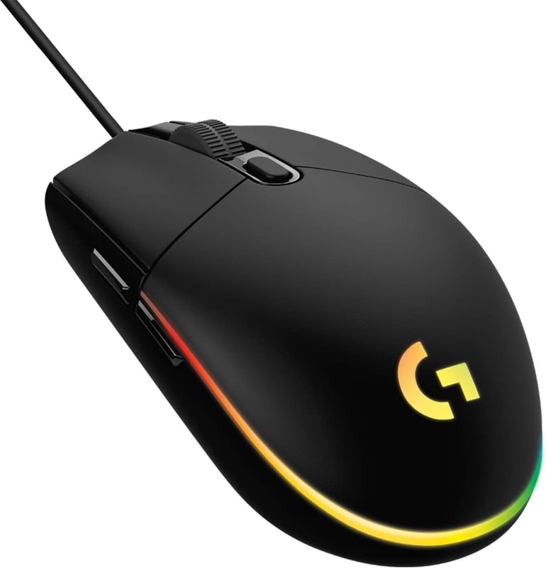 ماوس Logitech G203 LIGHTSYNC 8000 DPI RGB USB أبيض - 39