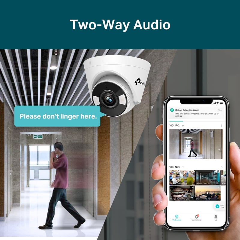 TP-Link VIGI NVR1008H-8P 8-Channel PoE+ Network Video Recorder - 10