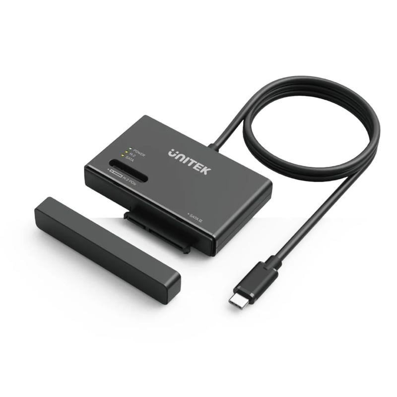 SSD Unitek NVMe M.2 Enclosure USB-C 10Gbps Hot-Swappable - 1