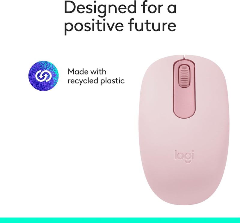 ماوس Logitech M196 1000 DPI لاسلكي رمادي - 28