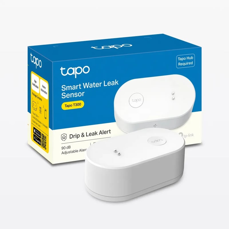 TP-Link Tapo T300 Smart Water Leak Sensor - 12