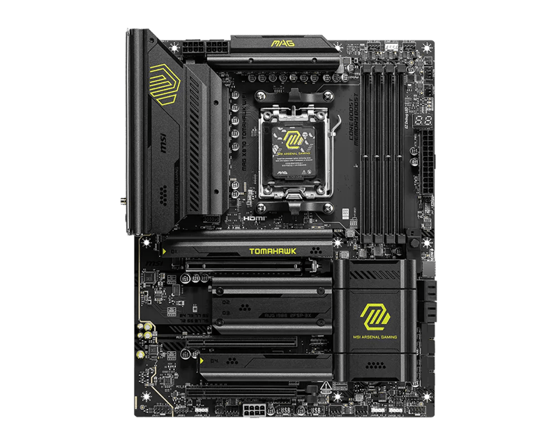 MSI MAG X870 TOMAHAWK WIFI AM5 ATX Motherboard - 3